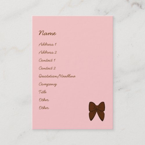Dots and Stripes Cake Business Card Templates