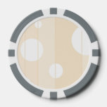 Dots And Stripes In Vanilla Poker Chips at Zazzle