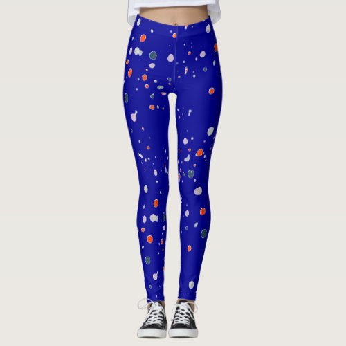 Dots Artsy Abstract Leggings