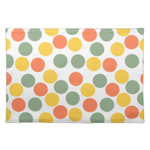 Dots cloth placemat