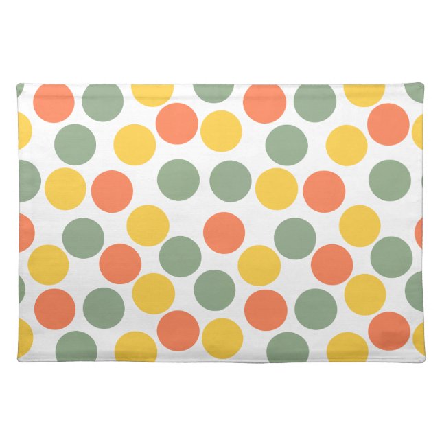 Dots  cloth placemat (Front)