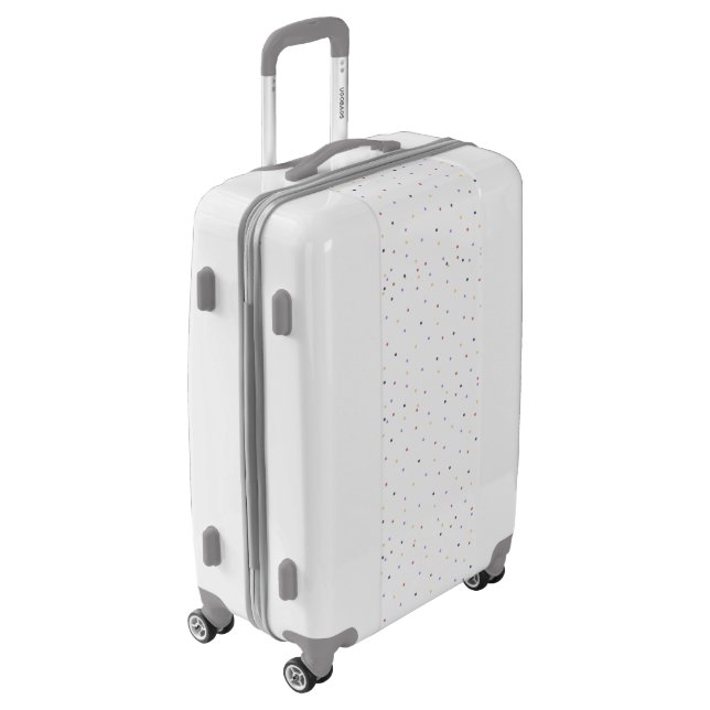 Dots Confetti Luggage (Rotated Left)
