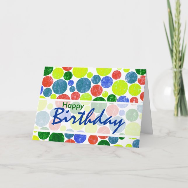 Dots - Customized Card (Front)