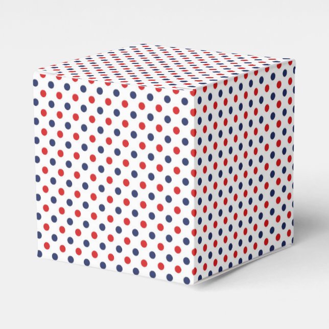Dots Favor Boxes (Front Side)