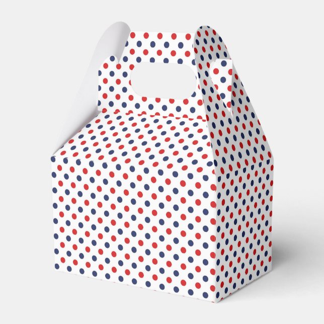Dots Favor Boxes (Front Side)