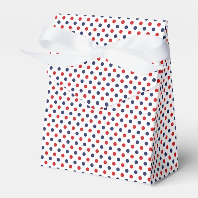 Dots Favor Boxes (Front Side)