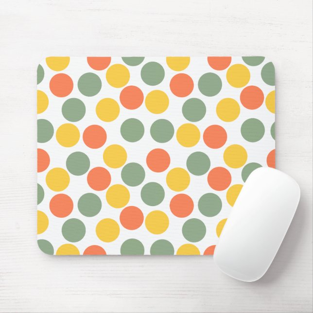 Dots  mouse pad (With Mouse)