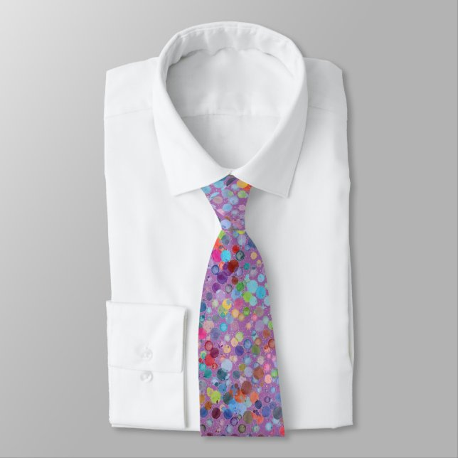 Dots! Neck Tie (Tied)