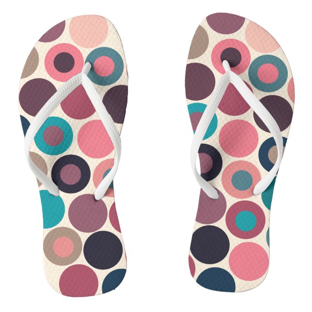 Dots of the Horizon     Flip Flops (Footbed)