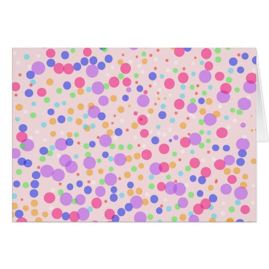 Dots on Pink (Front Horizontal)