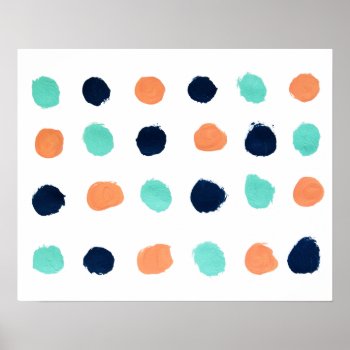 Dots Painting Print by Jmariegarza at Zazzle