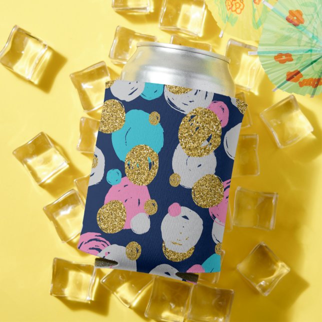 Dots Pattern 11 Can Cooler (In Situ Summer)
