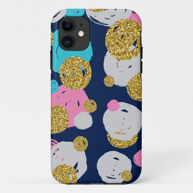 Dots Pattern 11 Case-Mate iPhone Case (Back)