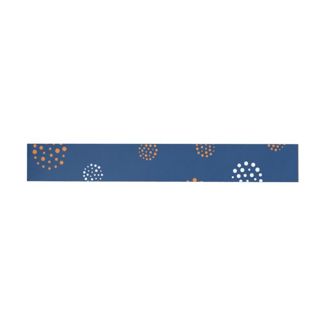 Dots Pattern 13 Wrap Around Label (Individual)