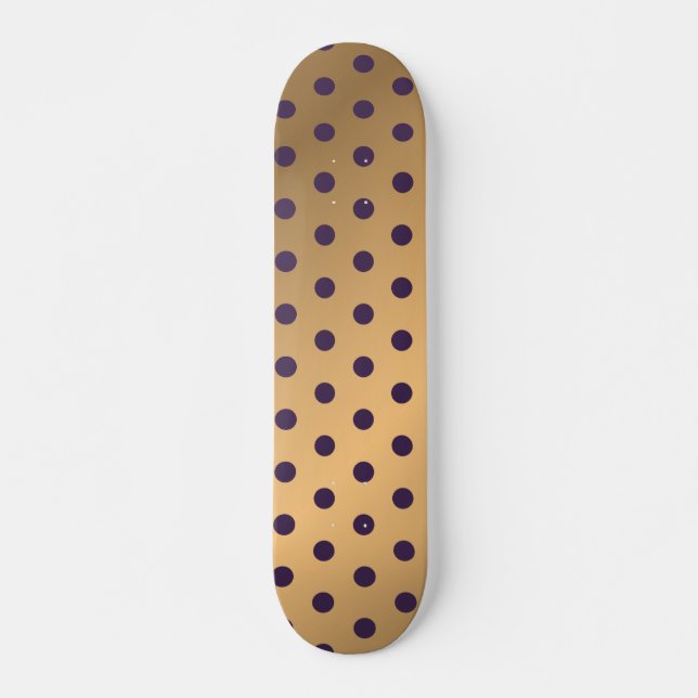 Dots Pattern 16 Skateboard (Front)