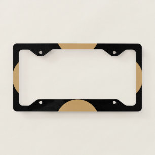 Dots Pattern 17 License Plate Frame