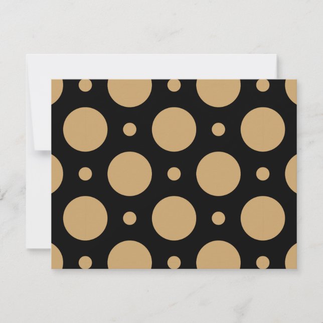 Dots Pattern 17 Note Card (Front)