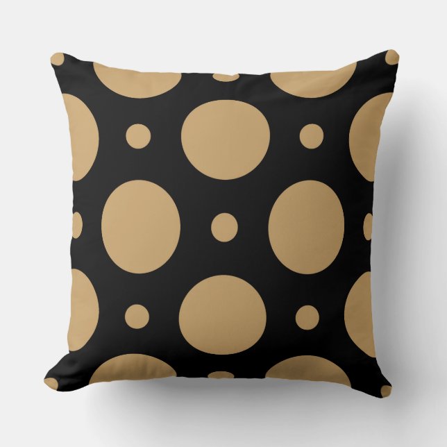 Dots Pattern 17 Throw Pillow (Front)