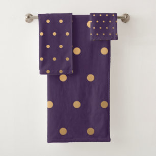 Dots Pattern 18 Bath Towel Set