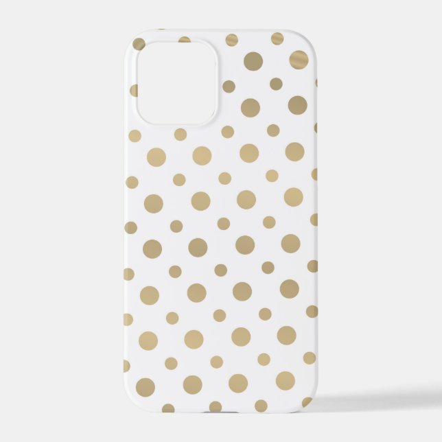Dots Pattern 9 iPhone Case (Back)