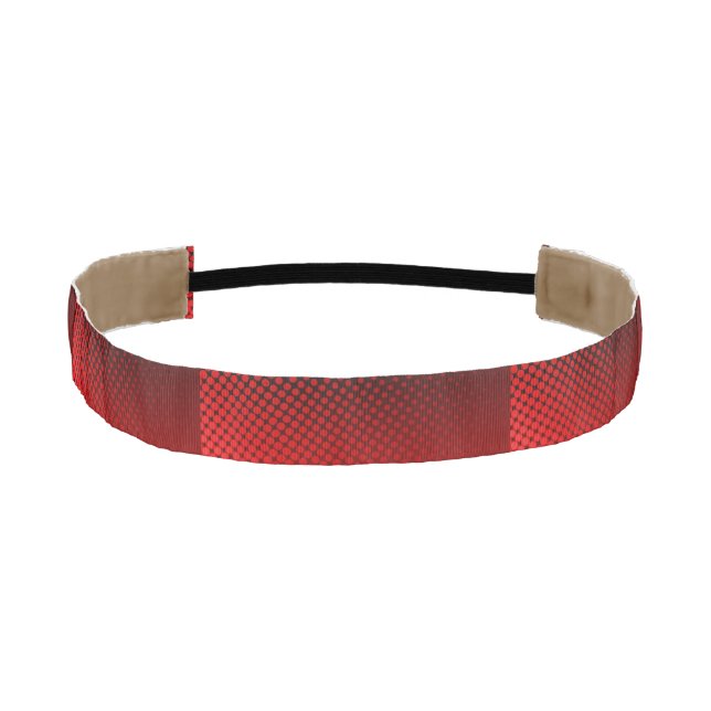 Dots Pattern Athletic Headband (Front)