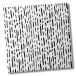 Dots Pattern Black White Stripes Ceramic Tile<br><div class="desc">Use this simple and chic black and white stripes and dots backdrop to customize your living space. You can also change out the background coloring to really make it your own look. Plus you can even make the black stripes and dots a completely different color! Whether you want to use...</div>
