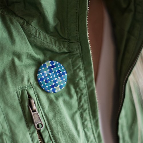 Dots pattern _ blue and green button