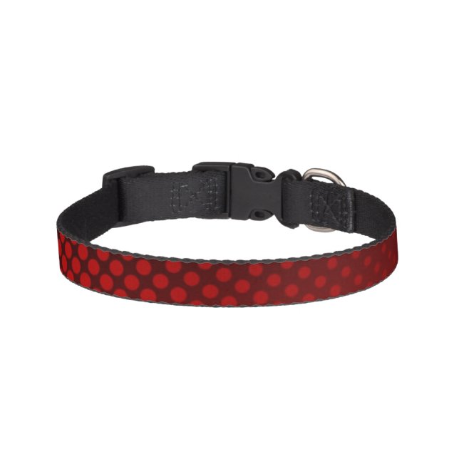 Dots Pattern Pet Collar (Front)