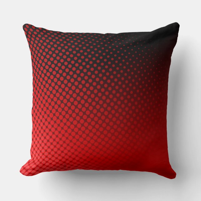 Dots Pattern Throw Pillow (Front)