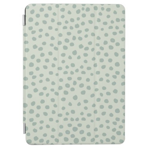 Dots Sage Green iPad Air Cover