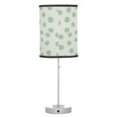 Dots Sage Green Table Lamp (Back)
