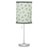 Dots Sage Green Table Lamp (Right)
