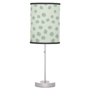 Dots Sage Green Table Lamp