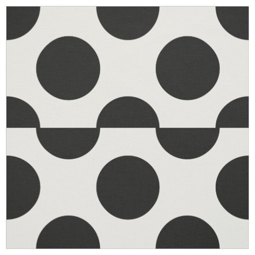 Dots seamless pattern black + your back fabric