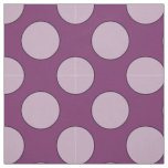 Dots seamless pattern white transp. &amp; contour fabric