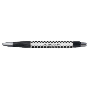 Dots seamless pattern white + your backgr. pen