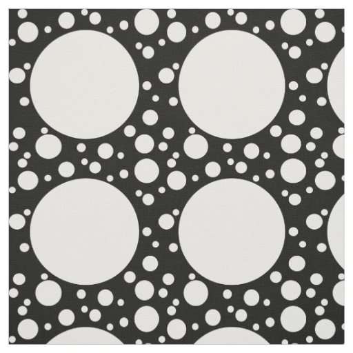 Dots Shower white + your background & ideas Fabric