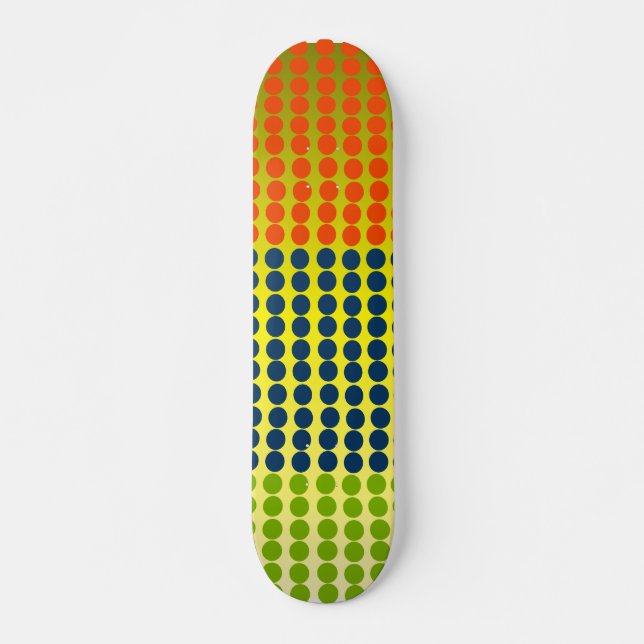 Dots - skateboard deck (Front)