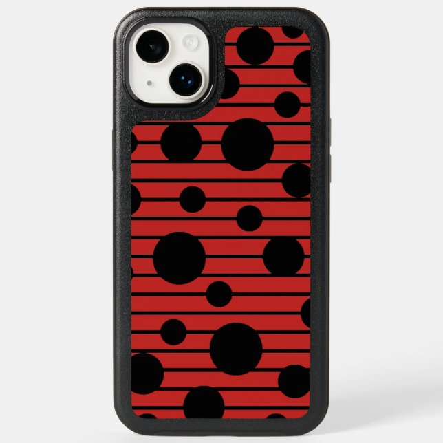Dots & Stripes Otterbox iPhone Case (Back)