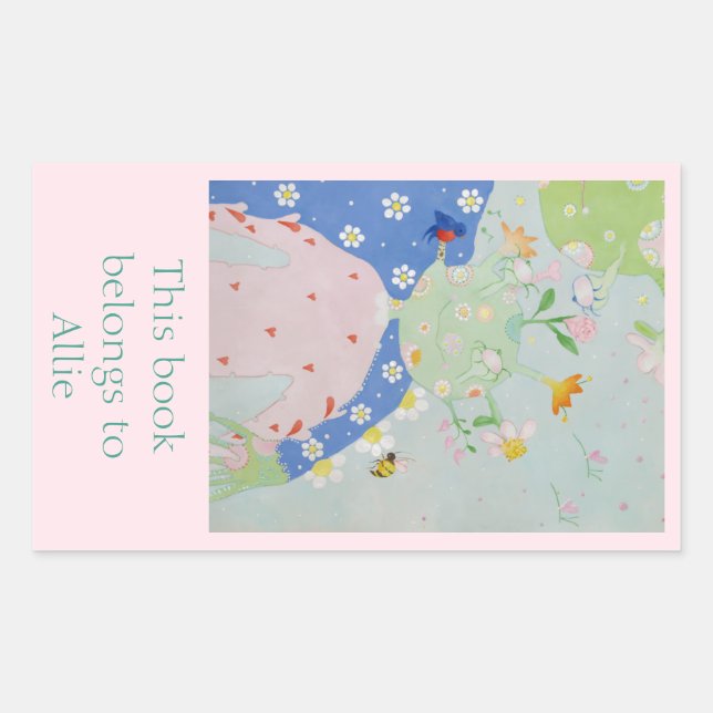 Dotsie's daughter bookplate (Front)