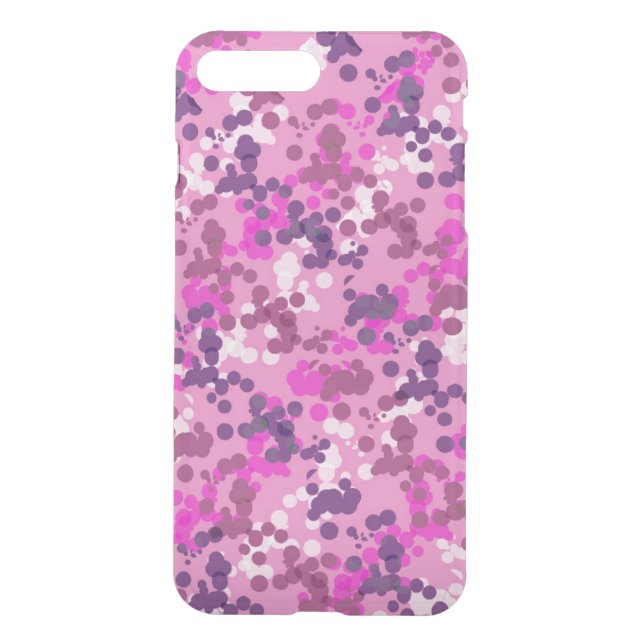 Dotted Camo Uncommon iPhone Case (Back)