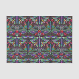 Dotted dragonfly tissue paper