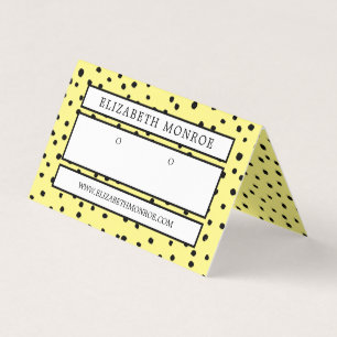 Dotted Earring Holder, Jewelry Display Card