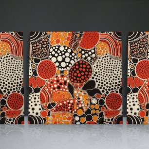 Dotted Faux Relief Glazed Contemporary Home Decor Ceramic Tile