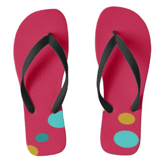 Dotted Flip Flops