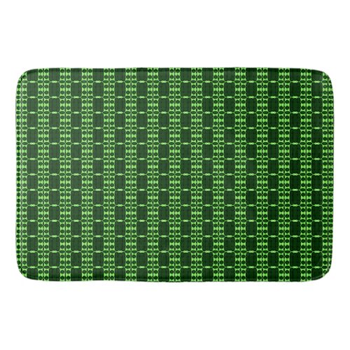 Dotted Green Bath Mat