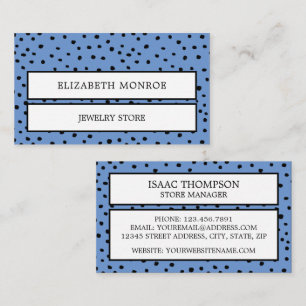 Dotted Jeweler Business Card