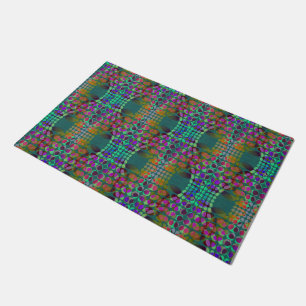 Dotted Orderly Chaos Wallpaper colored + your idea Doormat
