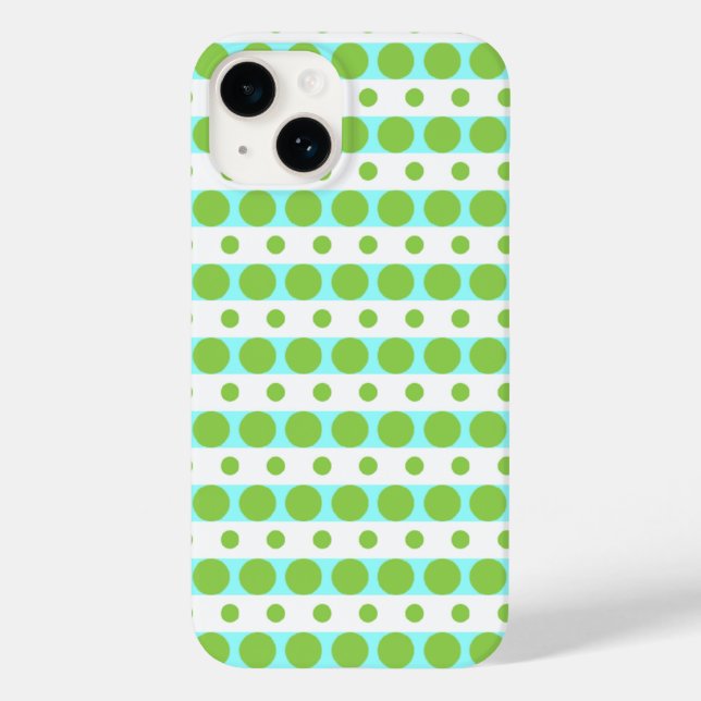 Dotted Stripe Case-Mate iPhone Case (Back)