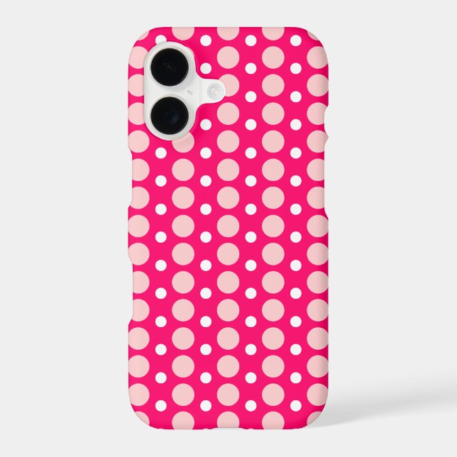 Dotted Stripe iPhone Case (Back)